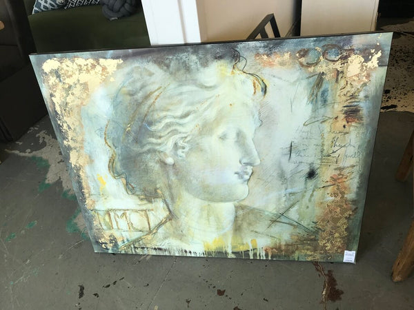 Roman Painting / Print with Gold Leaf