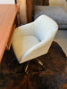 Jacinda Task Chair- Ivory (AS-IS, Dent)
