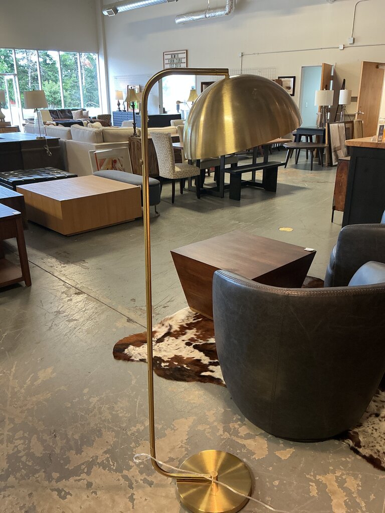BrassTone Floor Lamp
